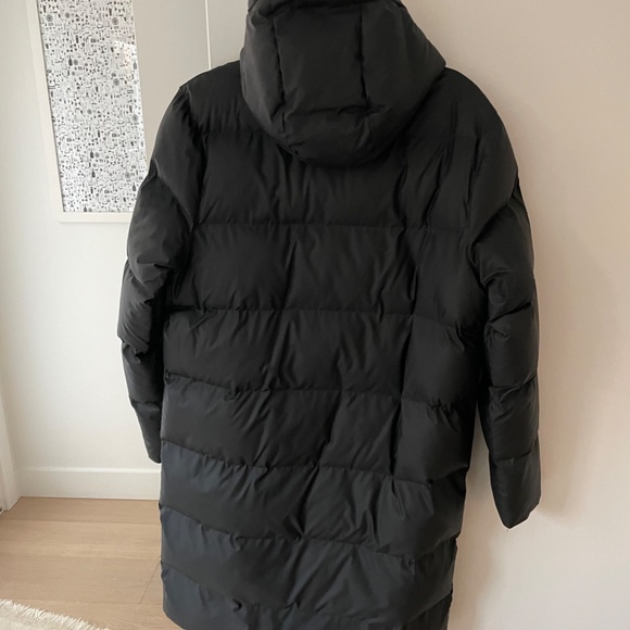 RAINS Long Puffer Winter Jacket - Picture 6 of 8